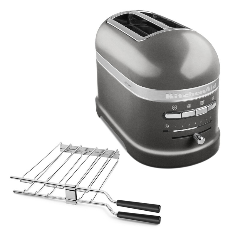 TOASTER 2 SLICE - ARTISAN - MEDALLION SILVER