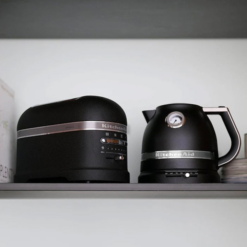 TOASTER 2 SLICE - ARTISAN -  CAST IRON BLACK