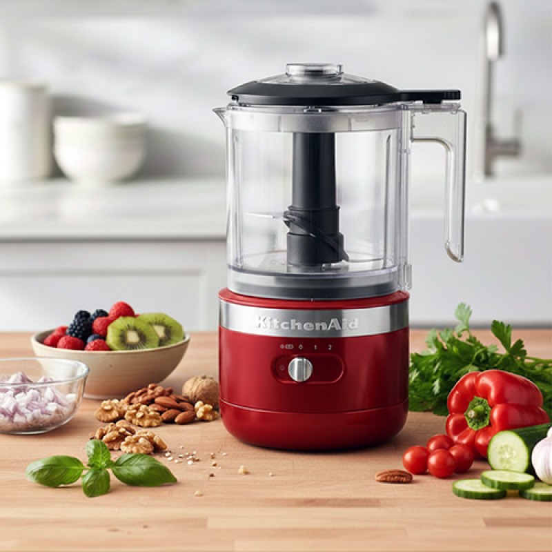 1.18L CORDLESS FOOD CHOPPER - EMPIRE RED