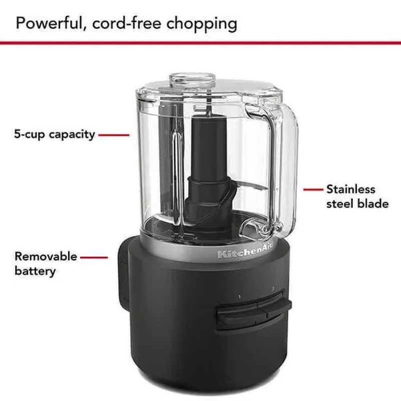 1.18L CORDLESS FOOD CHOPPER