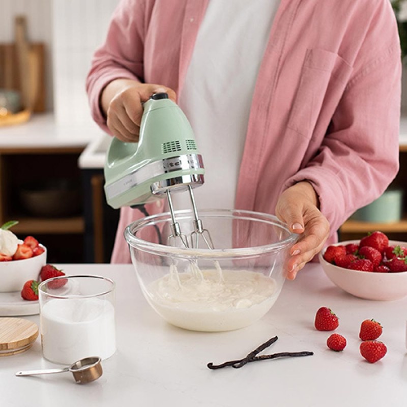 HAND MIXER 9 SPEED - PISTACHIO