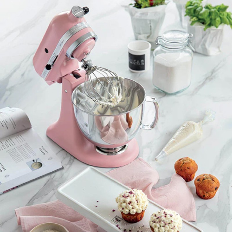 4.8L ARTISAN STAND MIXER - DRIED ROSE