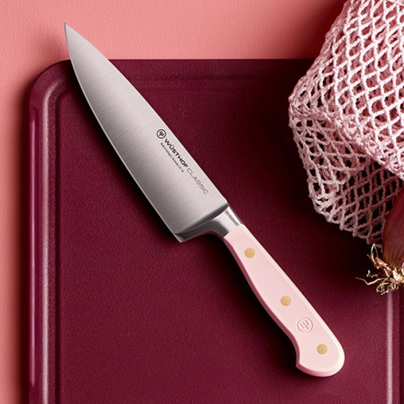 16cm UTILITY KNIFE CLASSIC PINK HIMALAYAN SALT