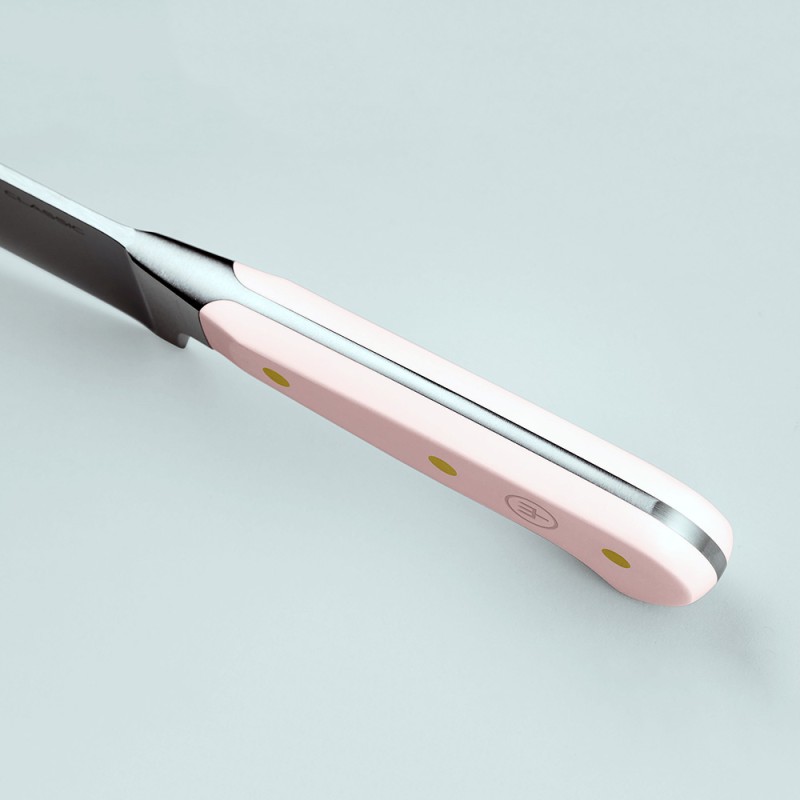 SERRATED UTILITY KNIFE CLASSIC PINK HIMALAYAN SALT - 14cm