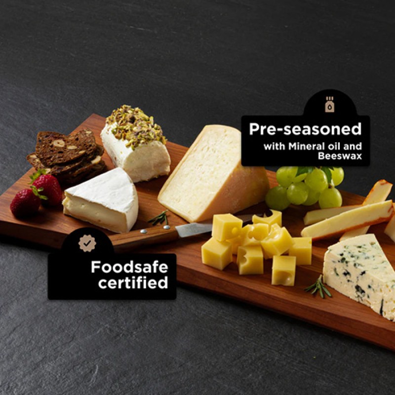 LIVE EDGE CHARCUTERIE BOARD - CHERRY