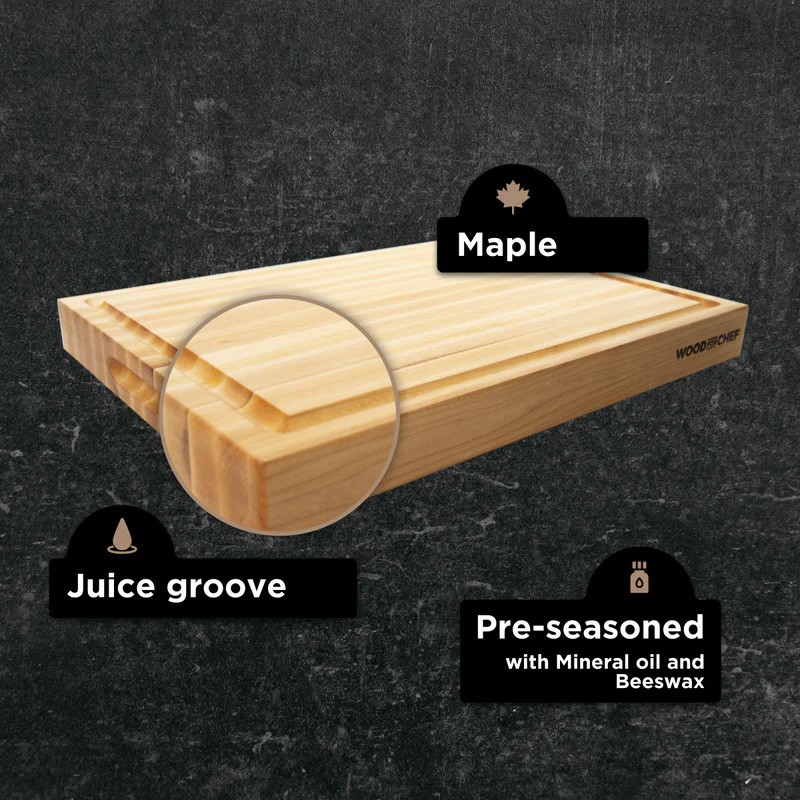 CLASSIC CUTTING BOARD (EXTRA LARGE) - MAPLE