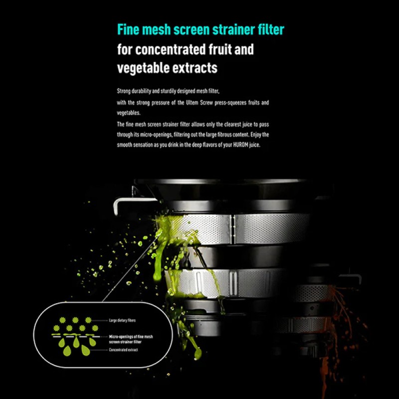 SLOW JUICER H320N - DEEP GREEN