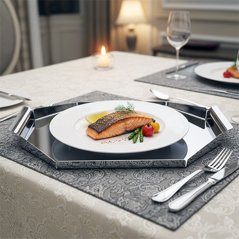 TRAY STAINLESS STEEL