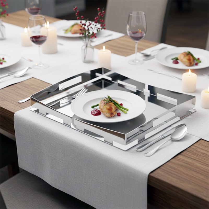 Rectangular Tray - Stainless Steel