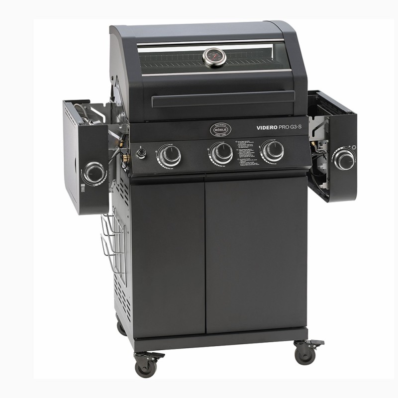 BBQ-STATION VIDERO PRO G3-S VARIO MATT BLACK
