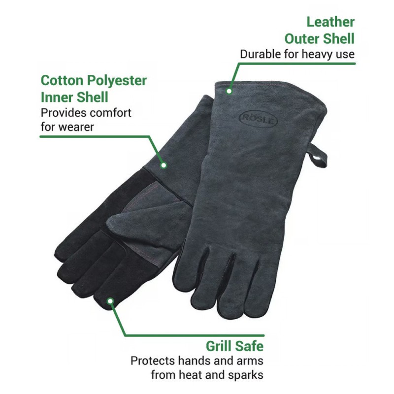 GRILL GLOVES - BLACK