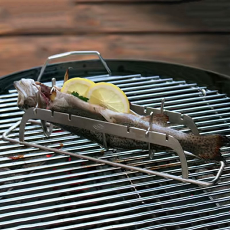 FISH RACK - STAINLESS STEEL