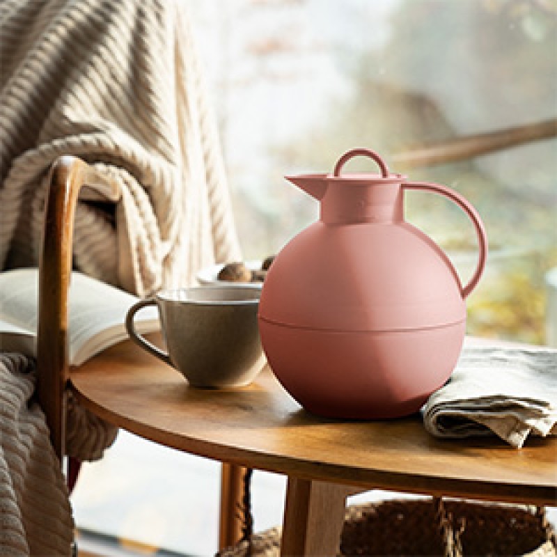 0.94L INSULATED CARAFE KUGEL - ASH ROSE
