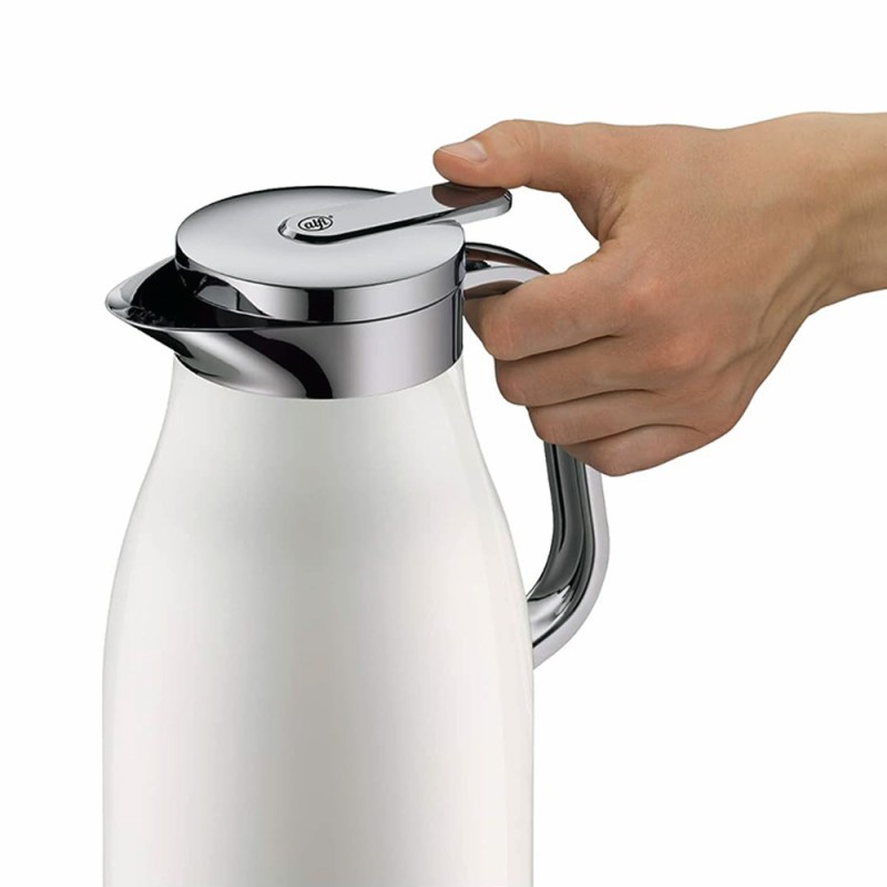 1.5L INSULATED CARAFE SKYLINE - COCO WHITE MAT