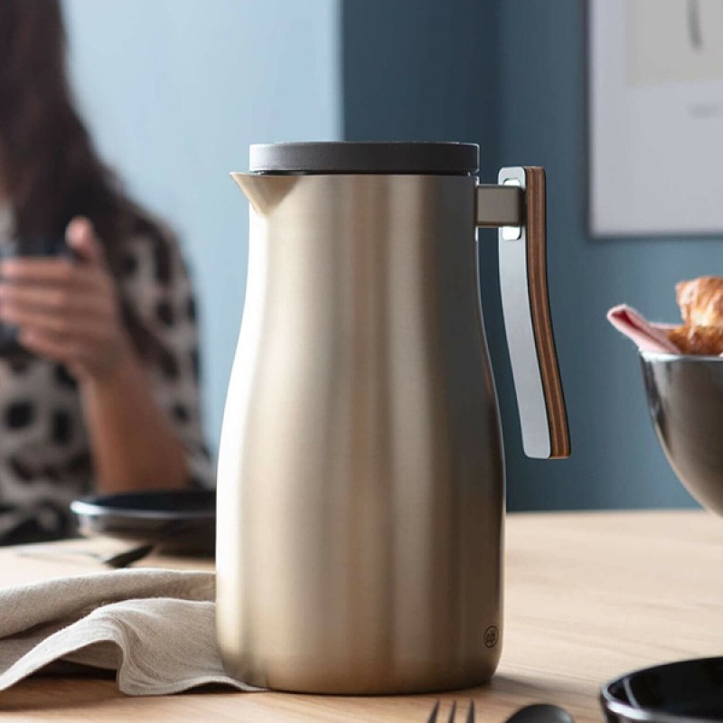 1.0L INSULATED CARAFE STUDIO ALLURE - CHAMPAGNE MAT
