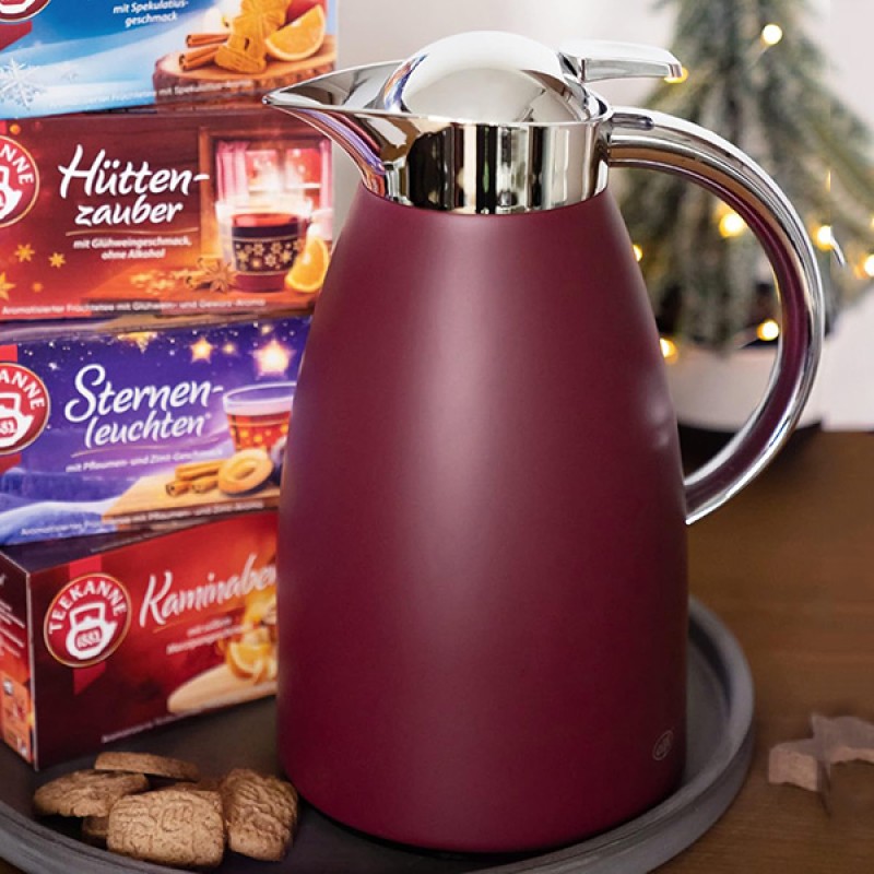 1.0L SIGNO INSULATED CARAFE - RUBY RED MAT