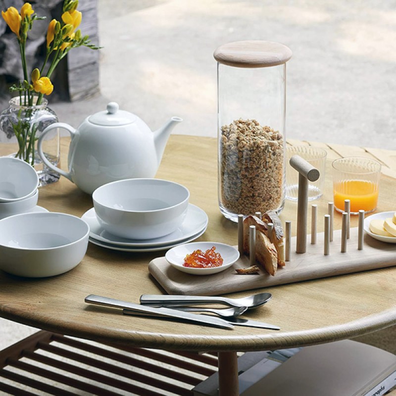 DINE OAK TOAST RACK