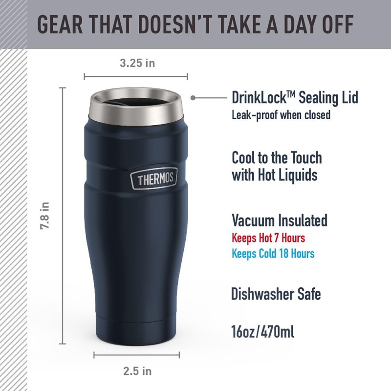 INS. MUG SK MIDNIGHT BLUE POLISHED