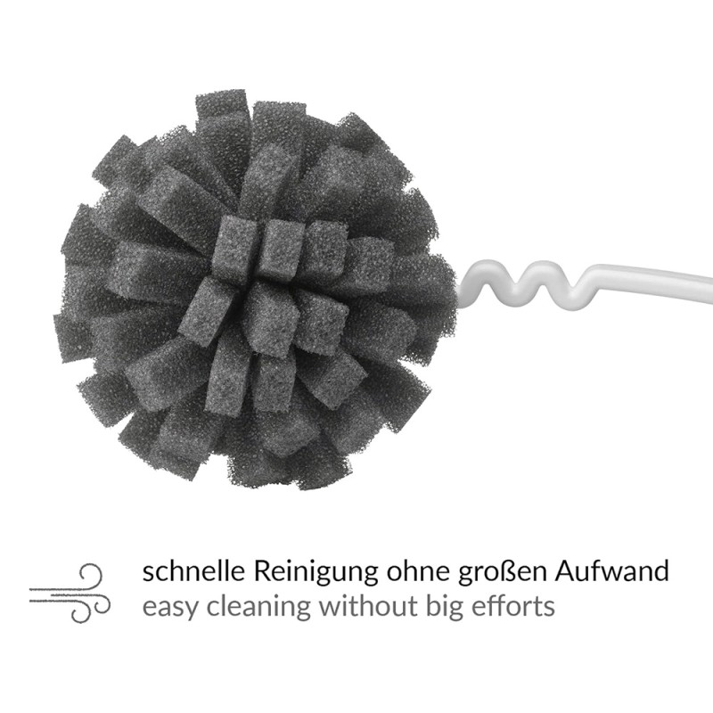 30cm CLEAN FIX COCONUT - WHITE MAT