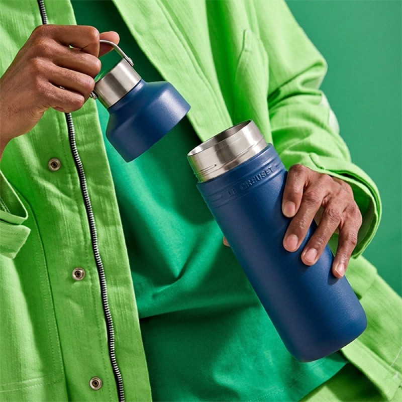 1L ON THE GO BOTTLE - AZURE BLUE