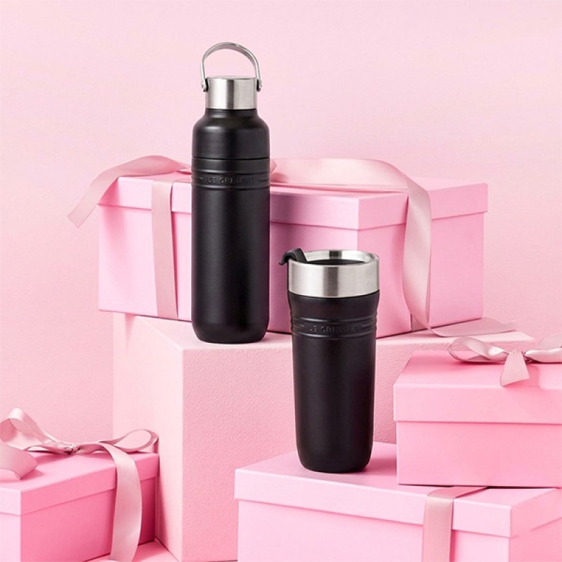 0.5L ON THE GO BOTTLE - MATTE BLACK