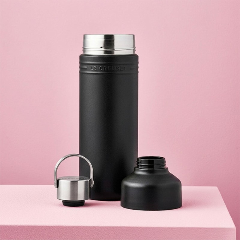 0.5L ON THE GO BOTTLE - MATTE BLACK