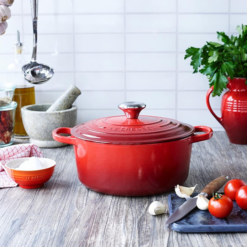 30CM SIGNATURE RISOTTO POT - CERISE