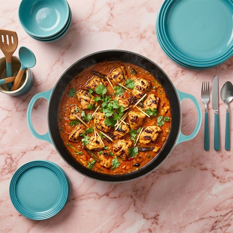 26CM SIGNATURE CAST IRON SOUP POT - CARIBBEAN