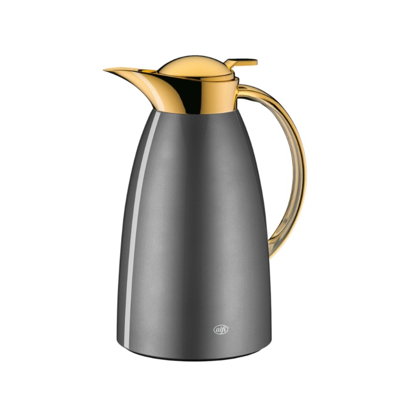 1L INSULATED CARAFE GUSTO ARABIC - SPACE GREY & GOLD