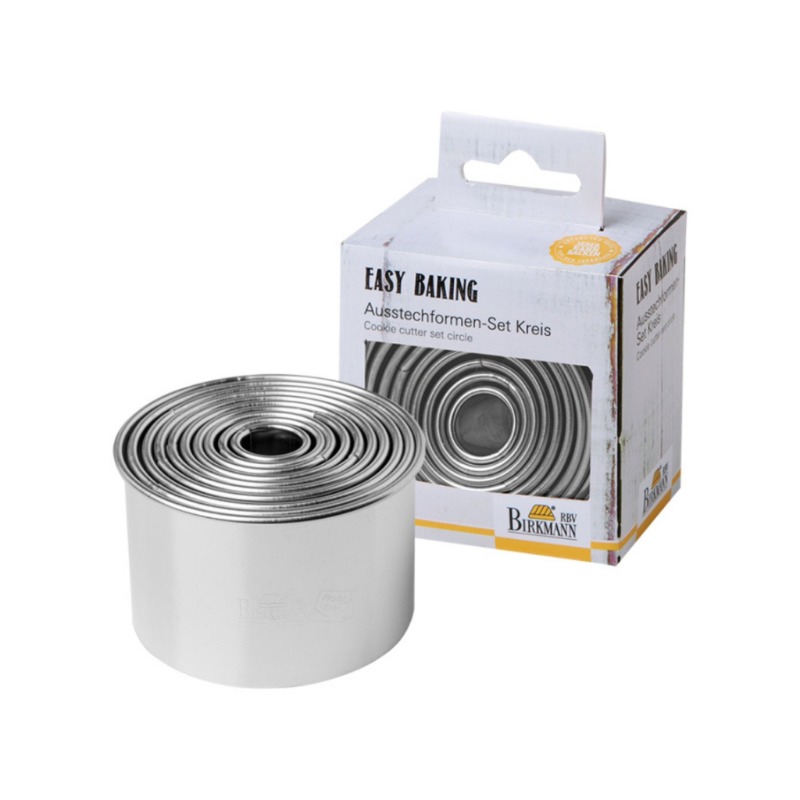 CIRCLE COOKIE CUTTER SET