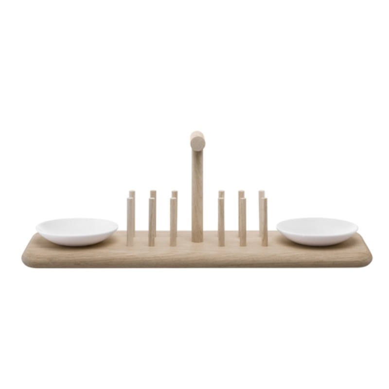 DINE OAK TOAST RACK