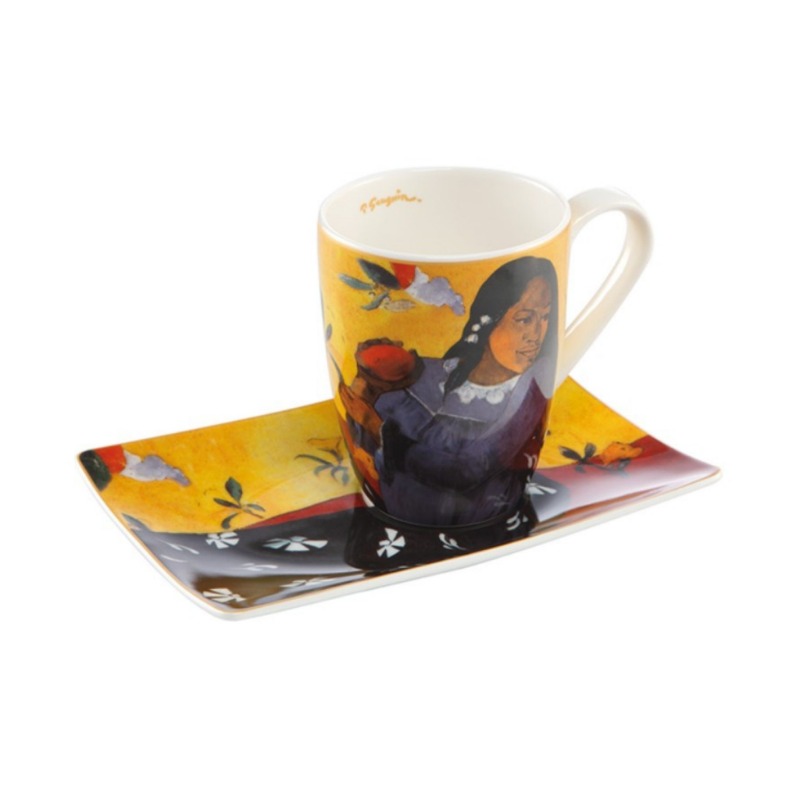 WOMAN WITH MANGO MUG - 350ml