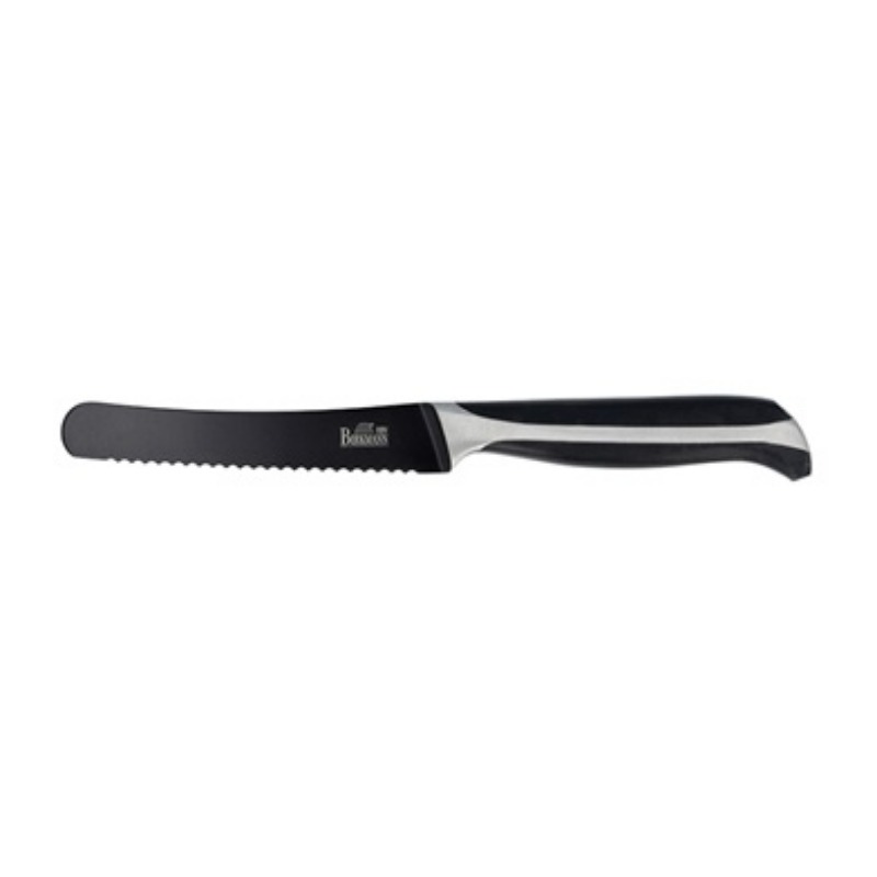 BREAD KNIFE | 12 CM BLACK STAINLESS STEEL LAIB & SEELE