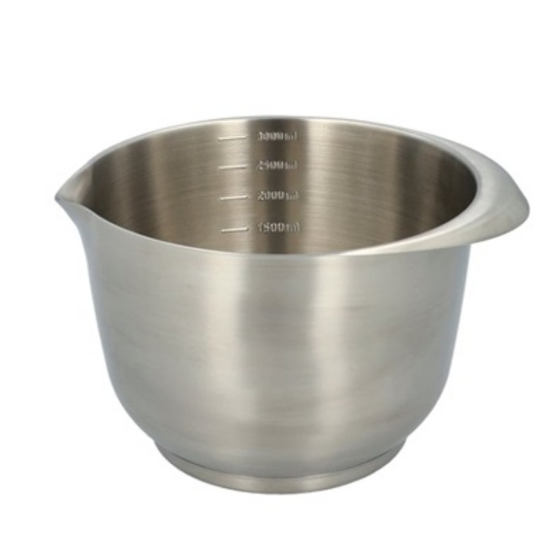 3.0L MIXING & SERVING BOWL - STAINLESS STEEL