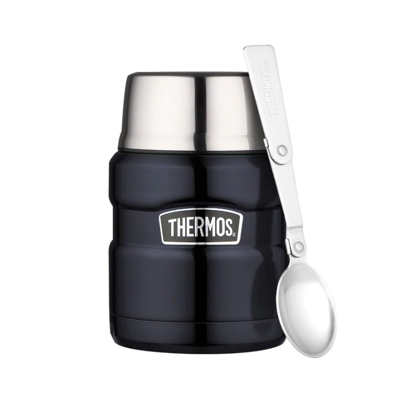 INS. FOOD JAR SK MIDNIGHT BLUE POLISHED