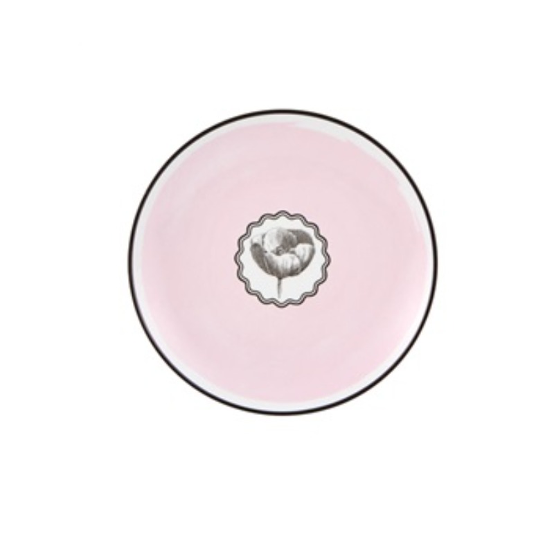 DESSERT PLATE PINK HERBARIAE