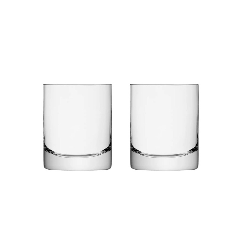 250ml BAR TUMBLER CLEAR - 2 PIECE