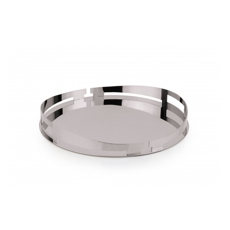 ROUND TRAY STAINLESS