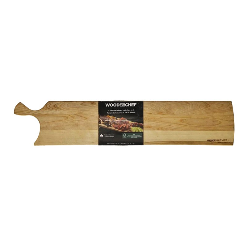 CHARCUTERIE XL PADDLE BOARD YELLOW BIRCH