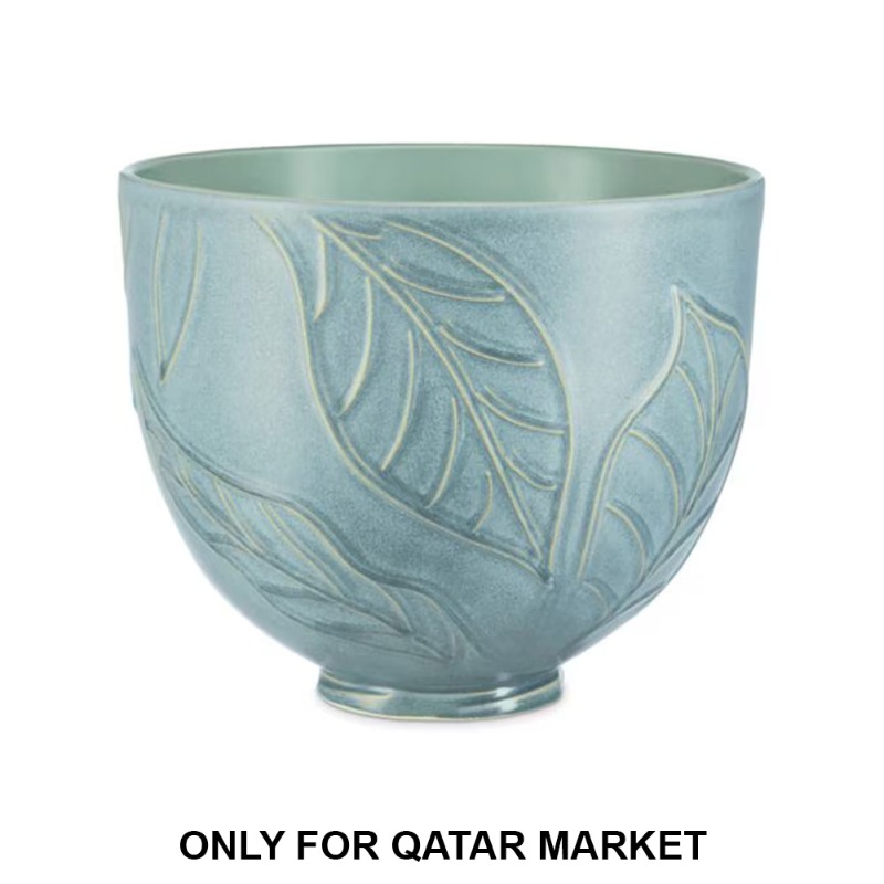 4.8L CERAMIC MIXING BOWL - SPRING LEAVES