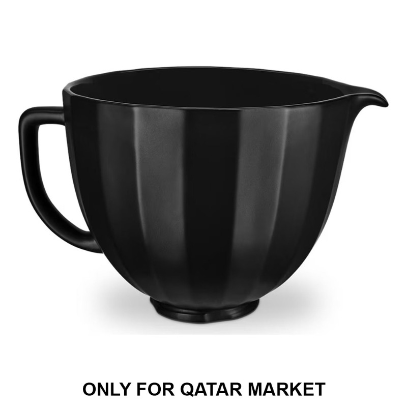4.7L CERAMIC MIXING BOWL - BLACK SHELL