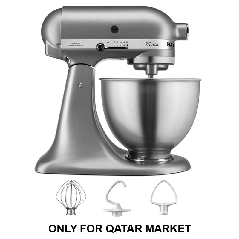 MIXER TILT-HEAD 4.3L - CLASSIC - SILVER