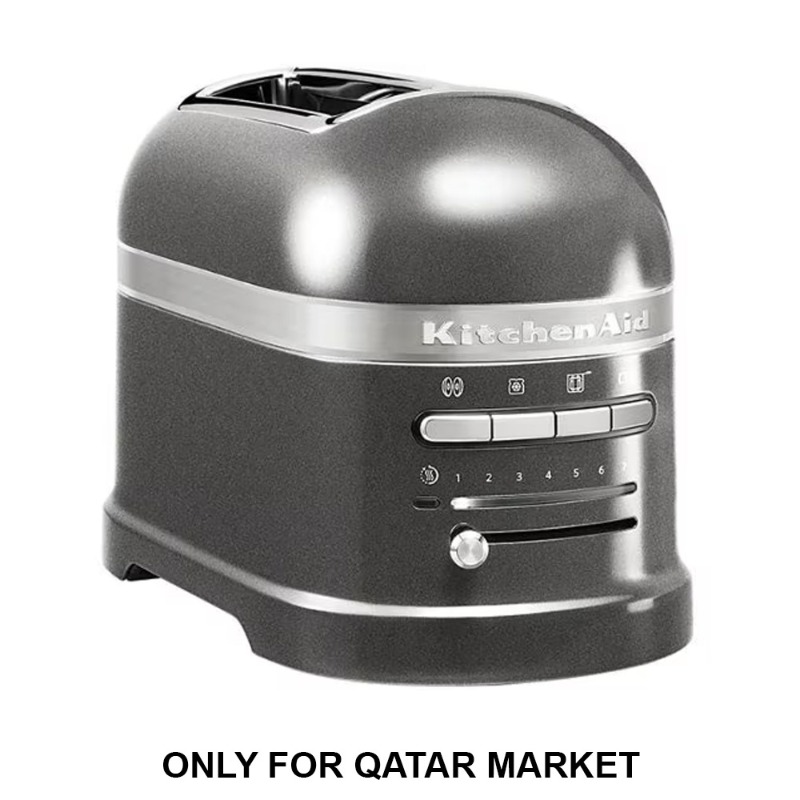 TOASTER 2 SLICE - ARTISAN - MEDALLION SILVER