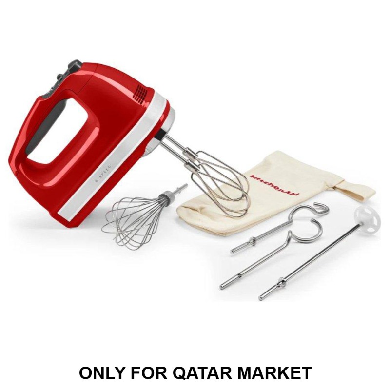 HAND MIXER 9 SPEED - EMPIRE RED