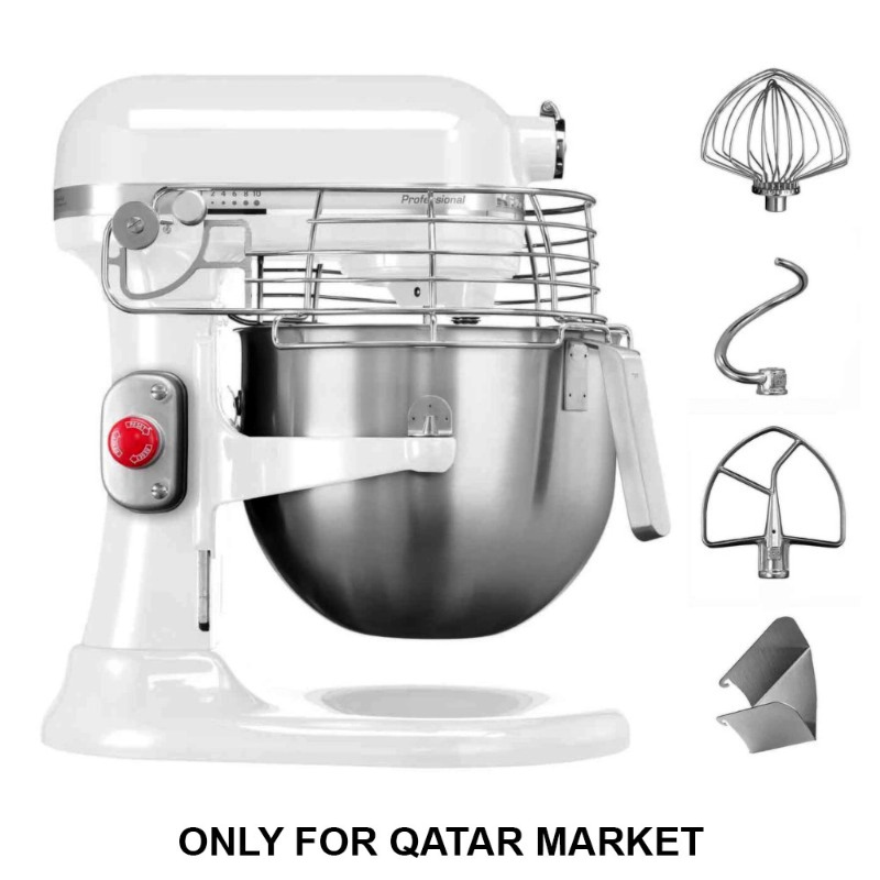 6.9L PROFFESIONAL STAND MIXER - WHITE