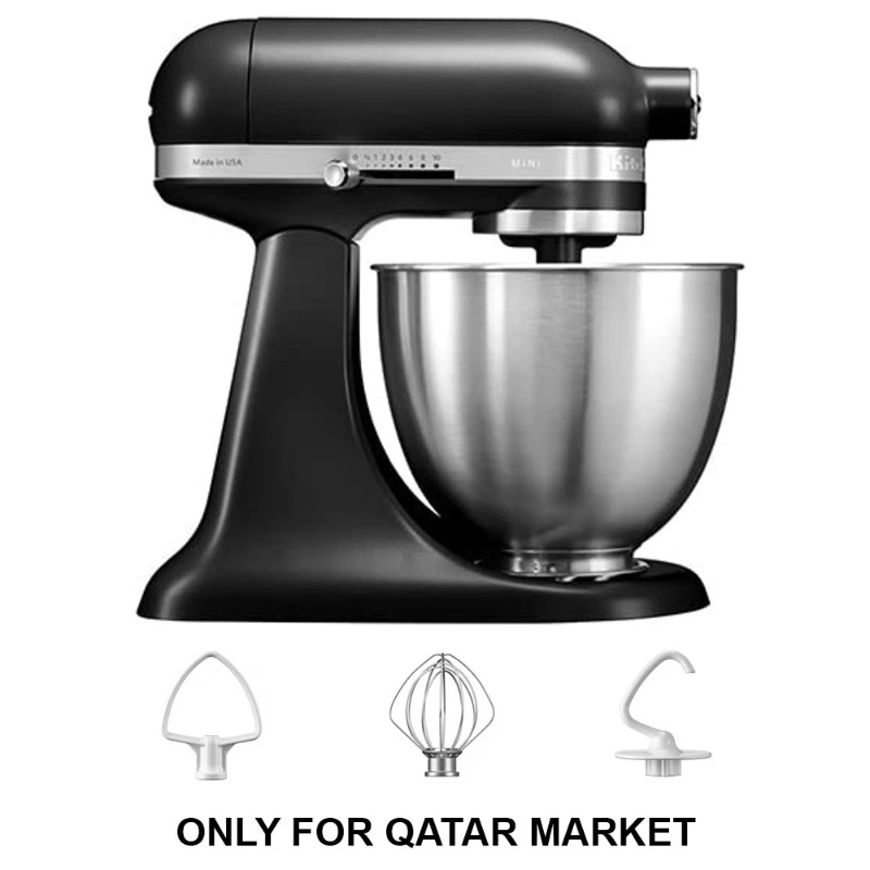 3.3L ARTISAN MINI STAND MIXER - MATTE BLACK