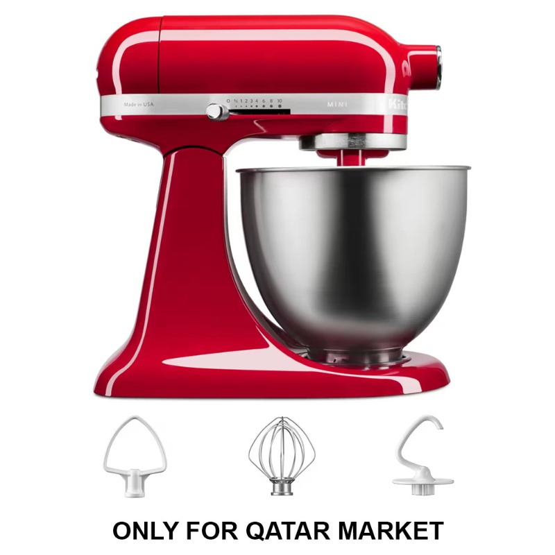 3.3L ARTISAN MINI STAND MIXER - EMPIRE RED