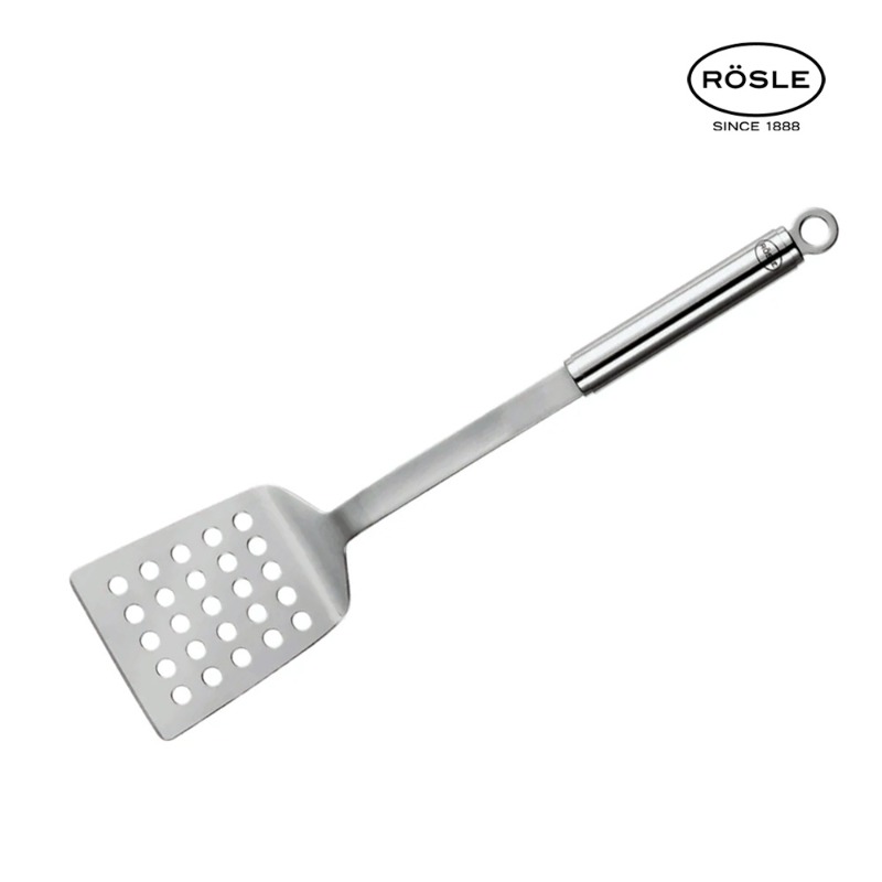 BARBECUE TURNER - MATT STAINLESS STEEL