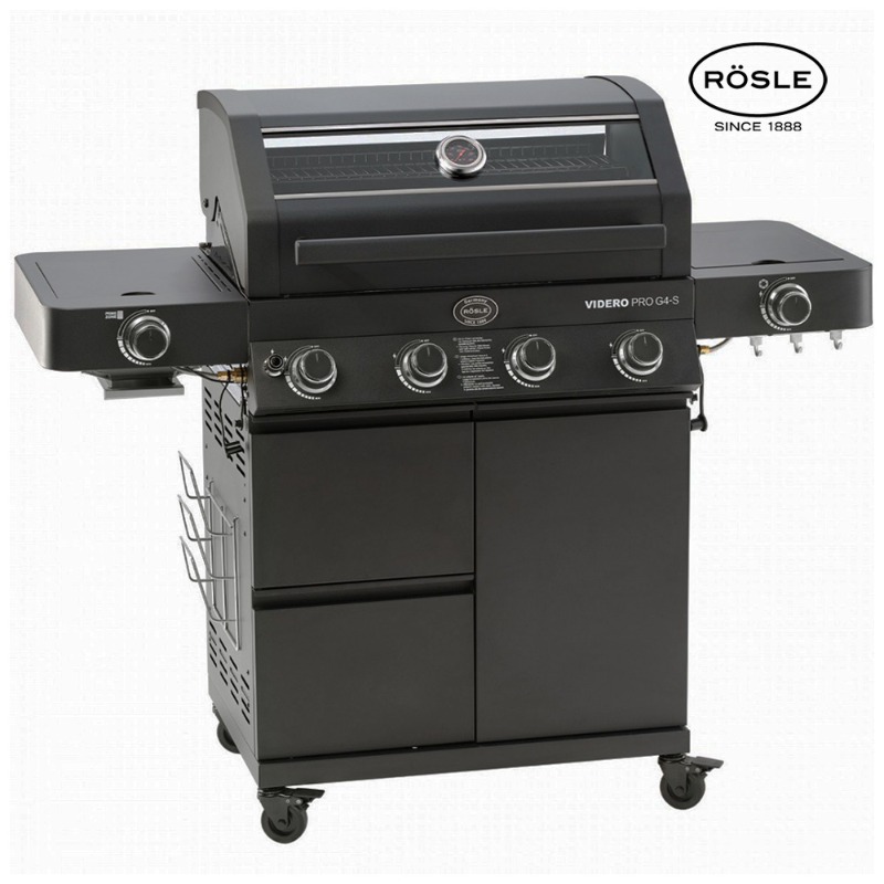 BBQ-STATION VIDERO PRO G4-S VARIO MATT BLACK