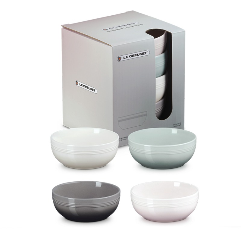 SET OF 4 COUPE CEREAL BOWL